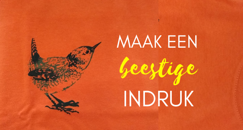 maak een beestige indruk oranje